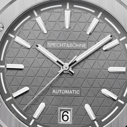 Specht & Söhne SP0022 - M - dial close-up, grey
