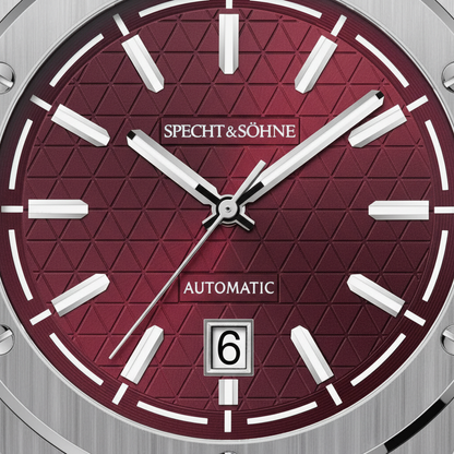 Specht & Söhne SP0022 - M - dial close-up red