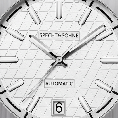 Specht & Söhne SP0022 - M - dial close-up, white