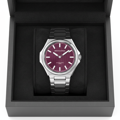 Specht & Söhne SP0027 - M - plum dial, gift box
