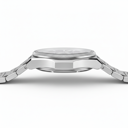Specht & Söhne SP0027 - M - side profile, silver bracelet