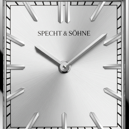 Specht & Söhne SP0028 - M - dial close up, silver