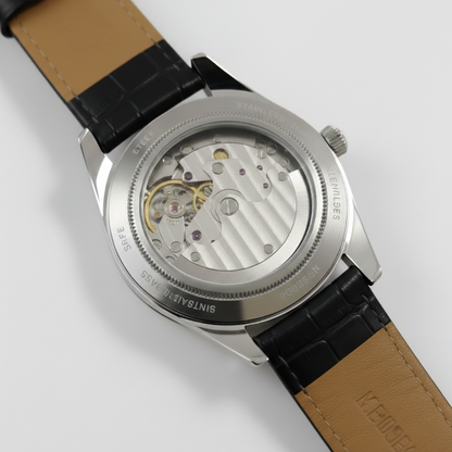 Specht & Söhne SP-1908 - - automatic movement, exhibition back