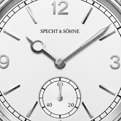 Specht & Söhne SP-1908 - - close-up, small seconds sub-dial
