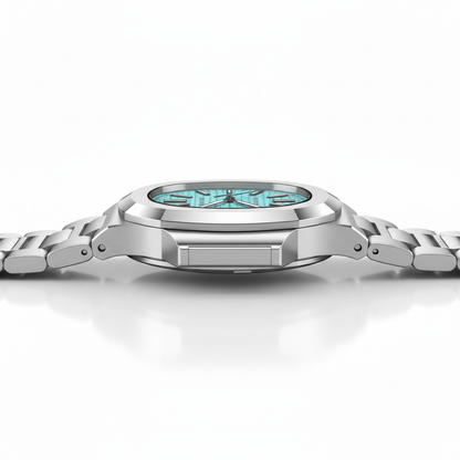 Specht & Söhne SP-5980 - - side profile silver bracelet