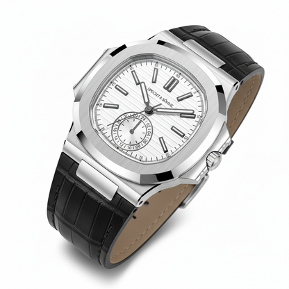 Specht & Söhne SP-5980 - - white dial, angled view