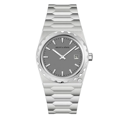 Specht & Söhne VC222 - Front view, grey dial