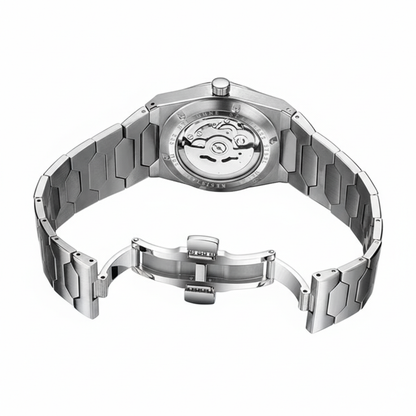 Specht & Söhne VC222 - L - silver, back, clasp