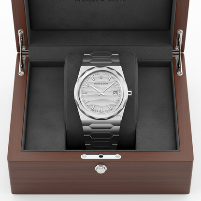 Specht & Söhne VC222 - L - faceted bezel detail