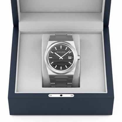 Specht & Söhne VC222 - Q - black dial in box
