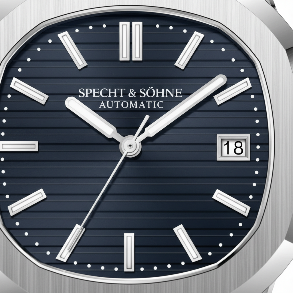 Specht&Sohne SP0010 - Mec - dial close-up detail