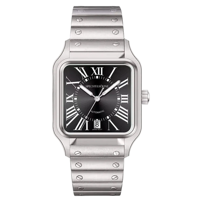 Specht & Sohne SP0021 - M - Front view, black dial