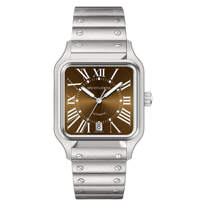 Specht & Sohne SP0021 - M - Front view, brown dial