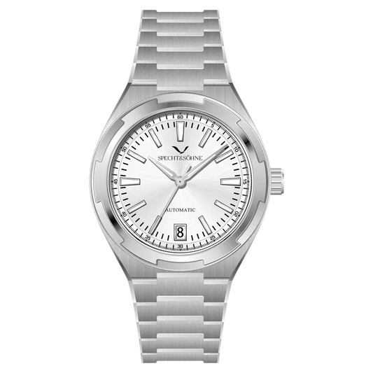 Specht & Sohne SP0024 - M - Front view, steel bracelet