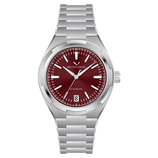 Specht & Sohne SP0024 - M - Red dial front