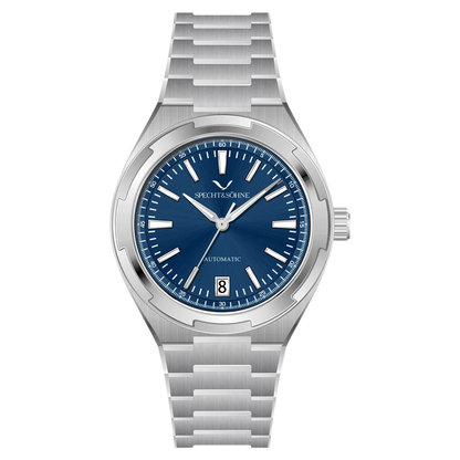 Specht & Sohne SP0024 - M - blue steel strap, textured