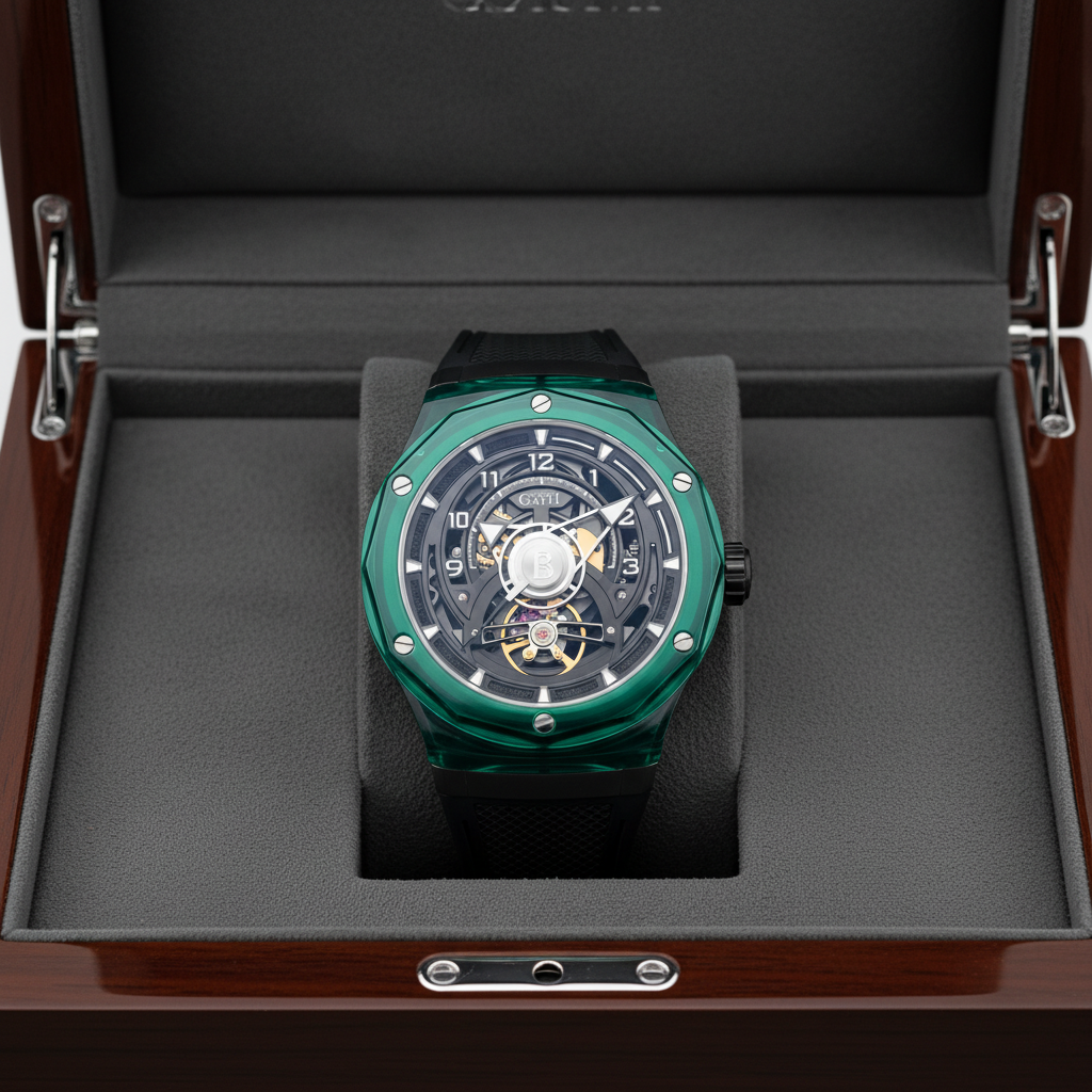 BONEST GATTI BG6003 – Mechanical Skeleton Watch with Sapphire Crystal breitvacher