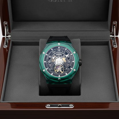 BONEST GATTI BG6003 – Mechanical Skeleton Watch with Sapphire Crystal breitvacher