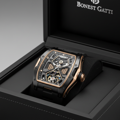 BONEST GATTI BG5501 - Automatic Mechanical Watch with Sapphire breitvacher