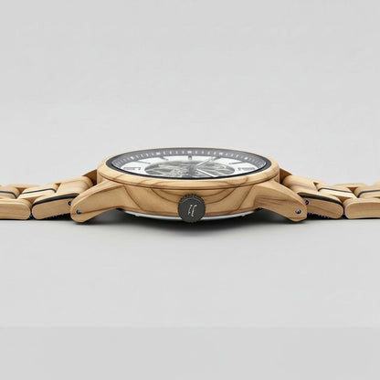 BOBO BIRD - Automatic Watch Skeleton Wooden Men's Luxury Timepiece breitvacher