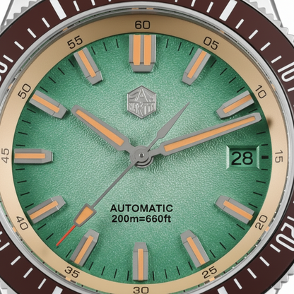 San Martin SN0118-G - Crimson Tide Automatic Watch for Men breitvacher