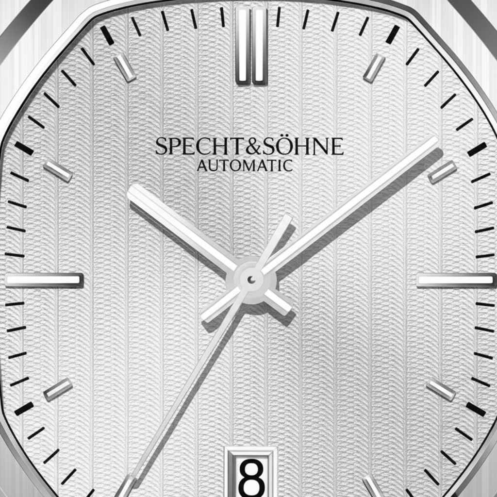 Specht & Söhne SP0017 - A - dial close-up branding