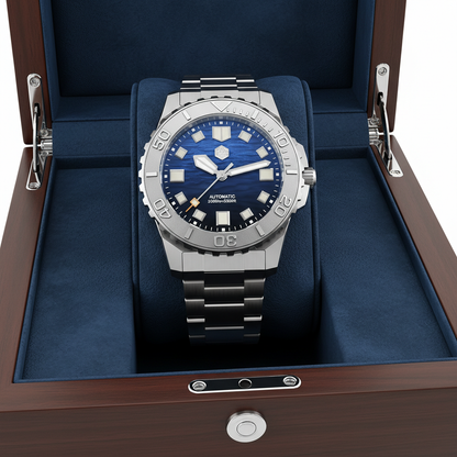 San Martin SN0147-G - Automatic Watch for Deep Sea Diving breitvacher