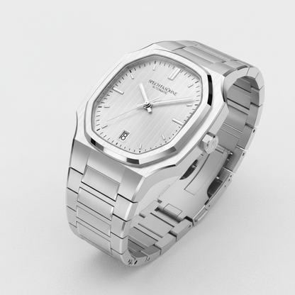Specht & Söhne SP0017 - A - silver watch angled