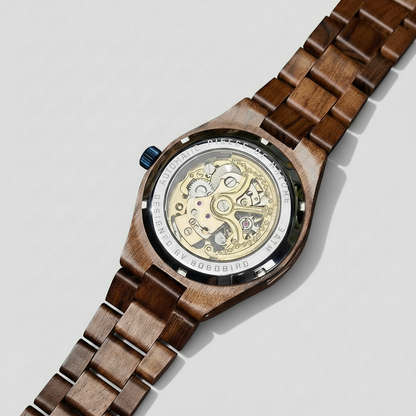 BOBO BIRD GQ029-5 - Mecha - rear view, dark wood