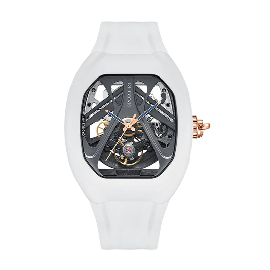 CRONUSART R1-002 - Men’s - white, skeleton, front