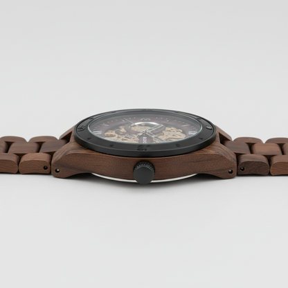 BOBO BIRD GQ029-5 - Mecha - dark wood, display stand