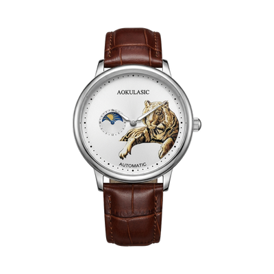 AOKULASIC AK516 - white dial front view packshot