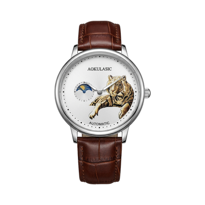 AOKULASIC AK516 - white dial front view packshot