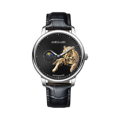 AOKULASIC AK516 - black dial front view packshot