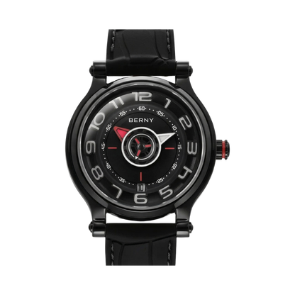 BERNY AM053VM - black blue front view packshot