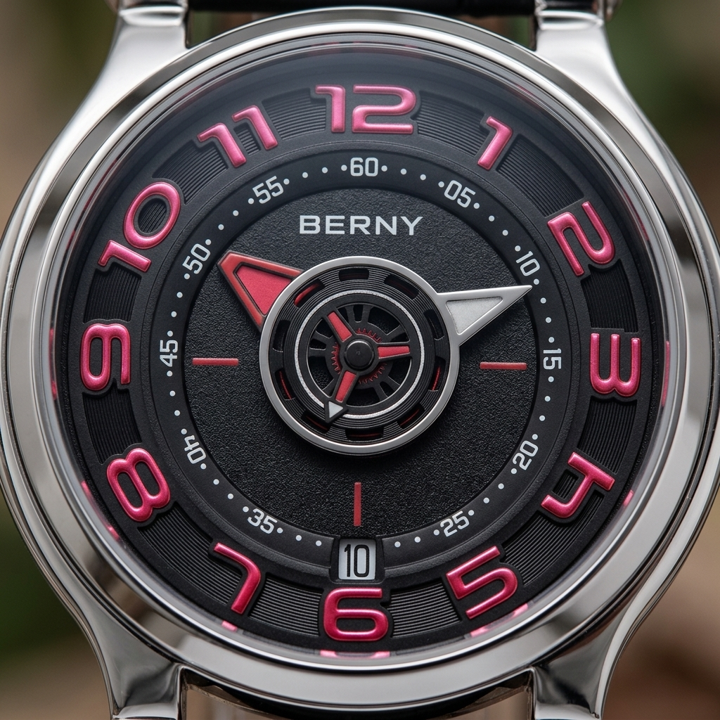 BERNY AM053VM - dial macro detail