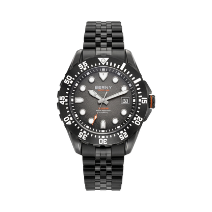 BERNY AM151M - grey dial front view packshot
