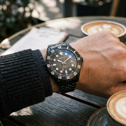 BERNY AM151M - wrist shot lifestyle