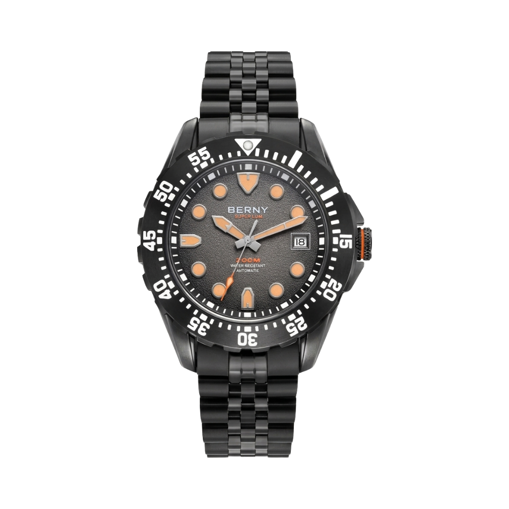 BERNY AM151M - bronze dial front view packshot