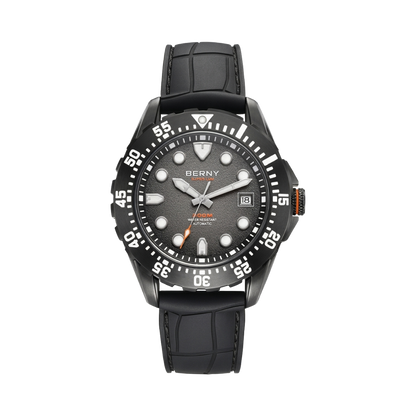 BERNY AM151M - grey dial front view packshot