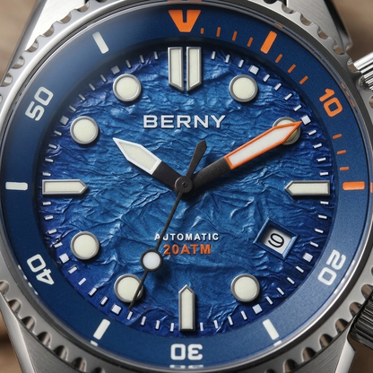 BERNY AM155M - dial macro detail
