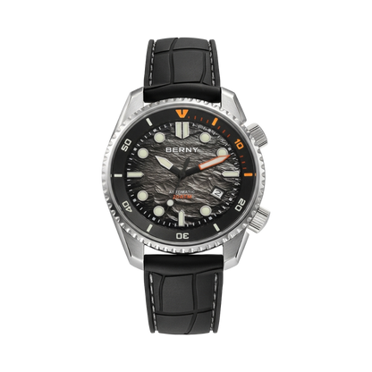 BERNY AM155M - grey dial front view packshot