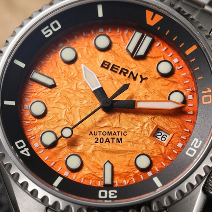 BERNY AM155M - dial macro detail