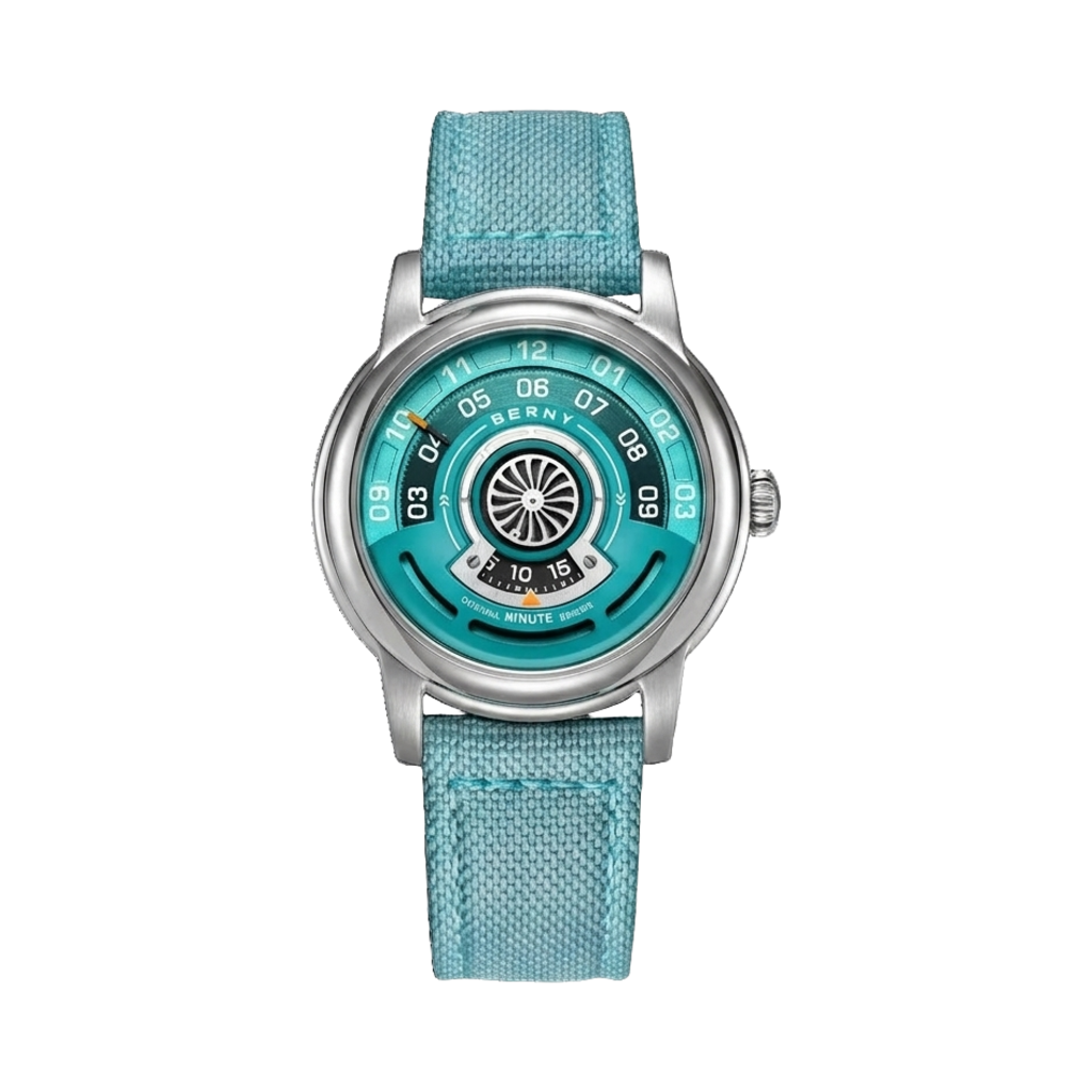 BERNY AM160L - tiffany blue front view packshot