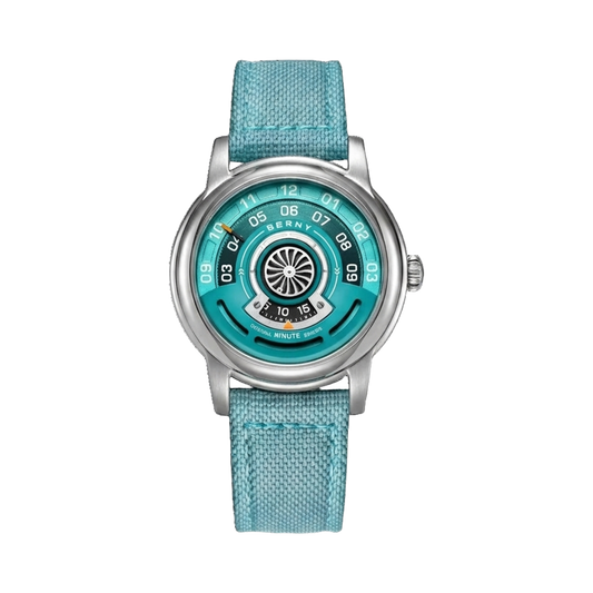 BERNY AM160L - tiffany blue front view packshot