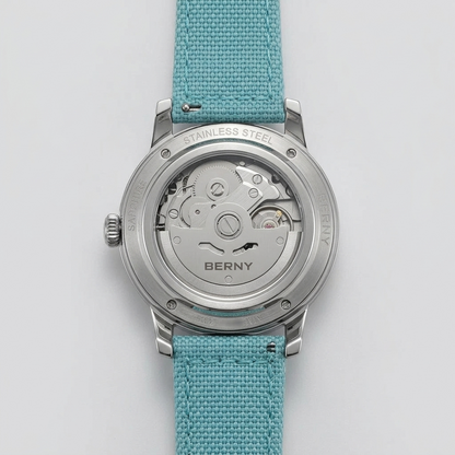 BERNY AM160L - caseback detail