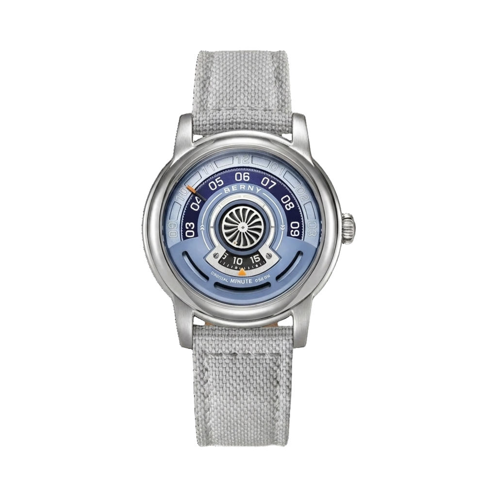 BERNY AM160L - gray front view packshot