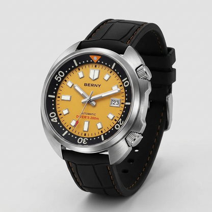 BERNY AM1970M - three-quarter case view