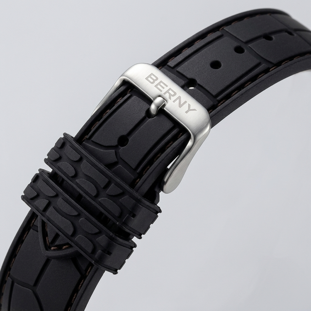 BERNY AM1970M - strap and buckle detail