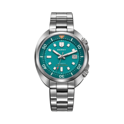 BERNY AM1970M - mint dial front view packshot